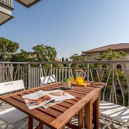 2Bdr W Parking Shirat Haneviim - Mamilla Area Sea-U القدس المظهر الخارجي الصورة
