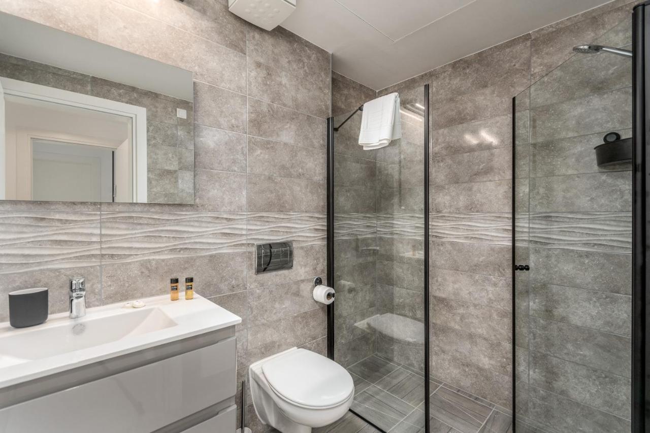 2Bdr W Parking Shirat Haneviim - Mamilla Area Sea-U القدس المظهر الخارجي الصورة