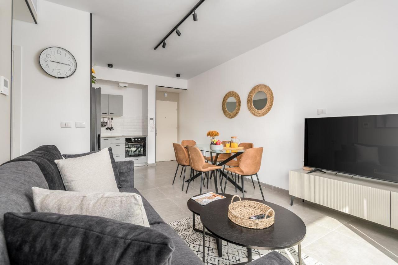 2Bdr W Parking Shirat Haneviim - Mamilla Area Sea-U القدس المظهر الخارجي الصورة